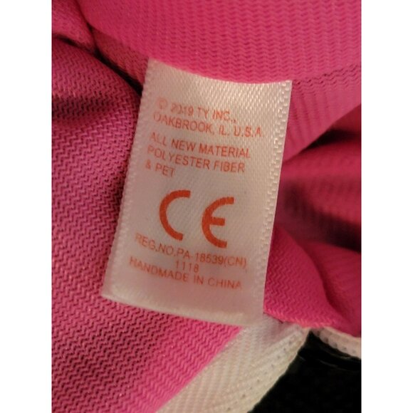 Ty Sequin Panda "Bamboo" Backpack With Adjustable Straps & Pink Lining - Picture 6 of 7